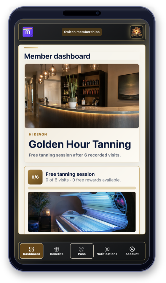Golden Hour Tanning reward space